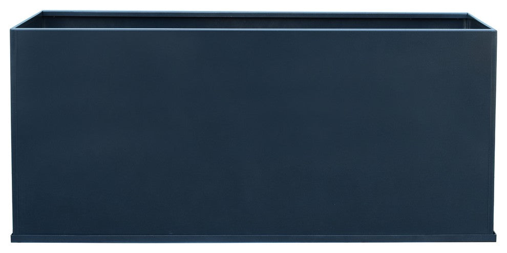 Nice Aluminum Trough With Tray, Charcoal Grey, 16"x46"