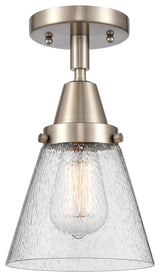 INNOVATIONS LIGHTING 447-1C-SN-G64-LED Small Cone Flush Mount