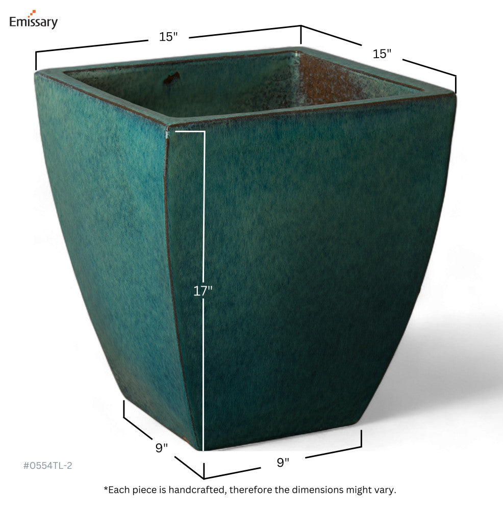 17" Square Planter