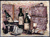 Mosaic Designs, Whimsical Wine, 23"x31"