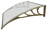 Door and Window Awning Solid, Clear