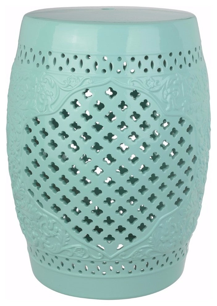 Perfectly Complimenting Cutout Motif Ula Stool