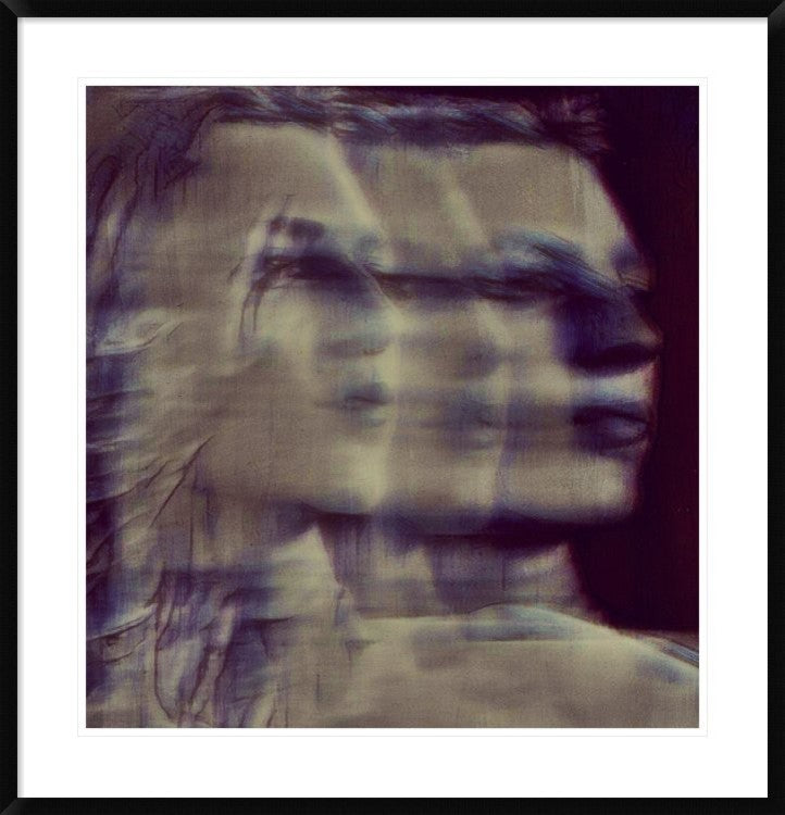 "A Quiet Darkness (shadows)" Framed Digital Print by Dalibor Davidovic, 36x38"