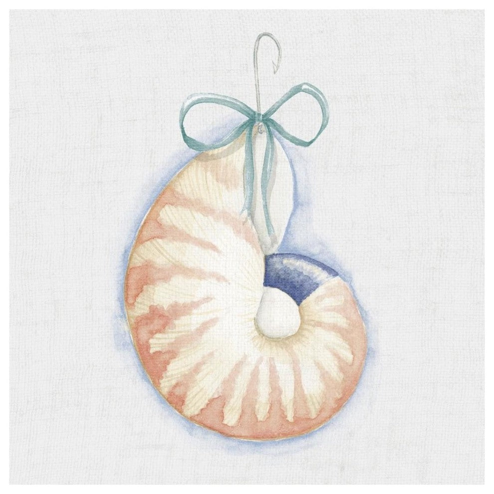 "Christmas on the Coast III" Digital Paper Print by Elyse DeNeige, 38"x38"