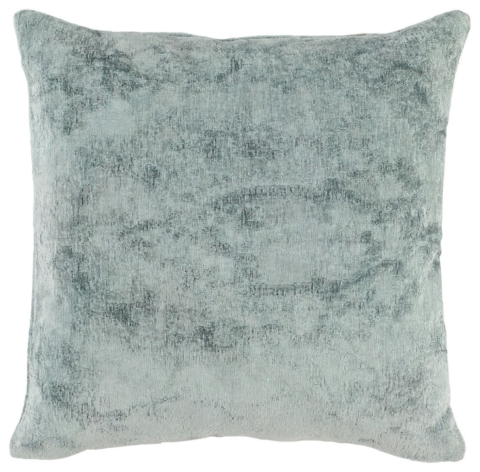 Doolin Jacquard 22" Throw Pillow, Gray by Kosas Home, Sage Green