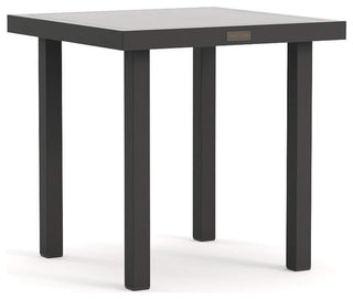 Solid Top 24" Square Side Table, Antique Bisque