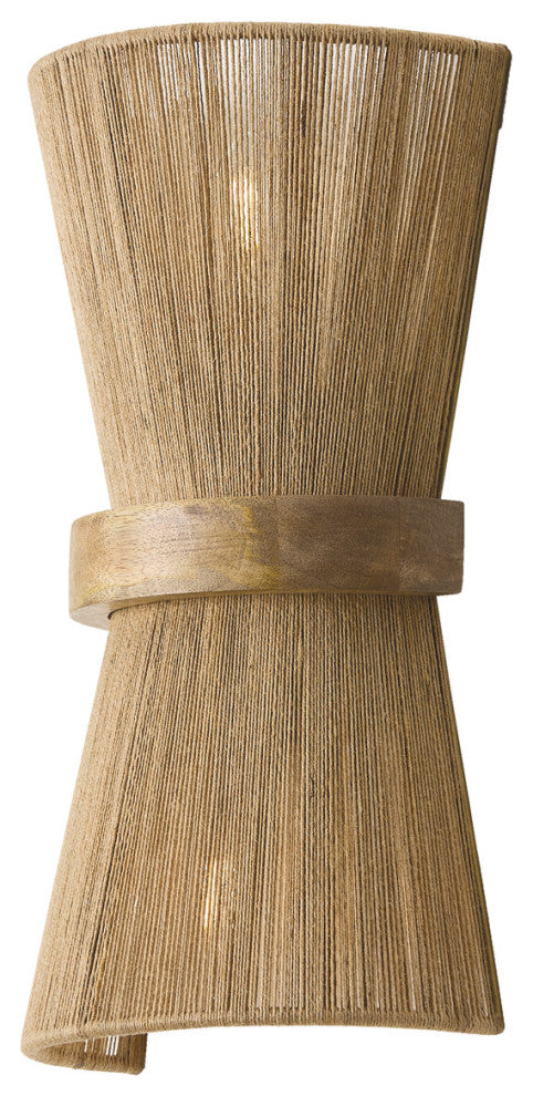 Capital Lighting 652821 Maya 2 Light 16" Tall Wall Sconce - Matte Brass