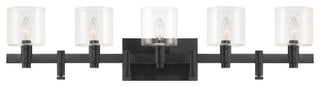 Decato 5 Light Sconce, Black