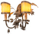 18W Oak Leaf & Acorn 2 LT Wall Sconce