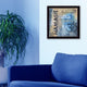 "Yoga Series - Namaste" By Debbie DeWitt, Printed Wall Art, Black Frame