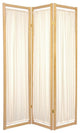 6' Tall Helsinki Shoji Screen, 3 Panel, Natural