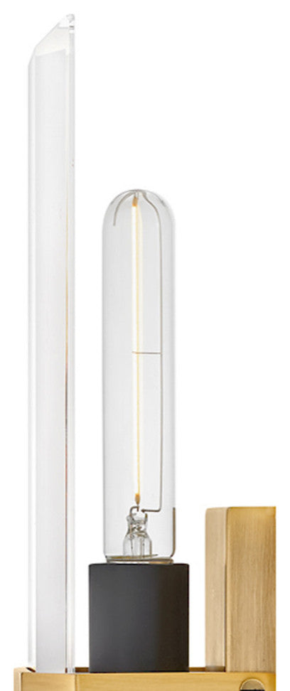 Hinkley Kipton Large Sconce, Heritage Brass