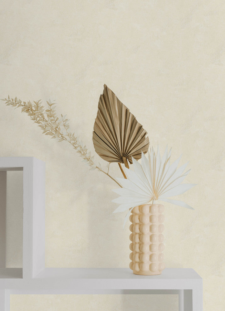 Mr. Kate Daphne Cream Limewash Peel and Stick Wallpaper