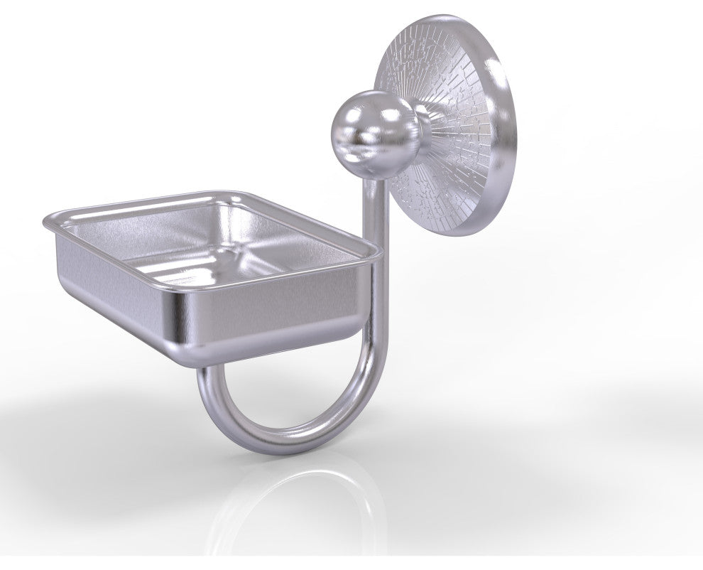 Prestige Monte Carlo Wall Mounted Soap Dish, Satin Chrome