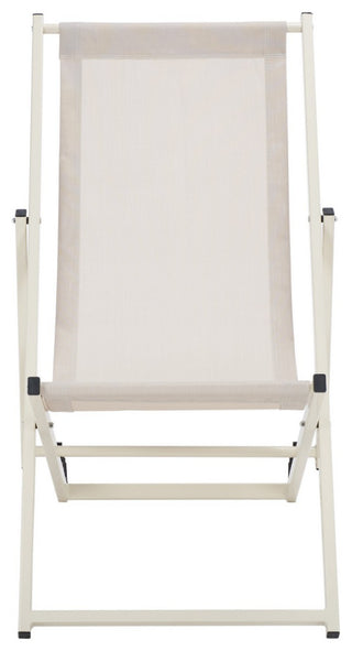 Safavieh Outdoor Breslin Set of 2 Sling Chairs Beige