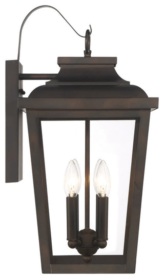 Minka Lavery Irvington Manor 4 Light Outdoor Wall Mount, Chelesa Bronze