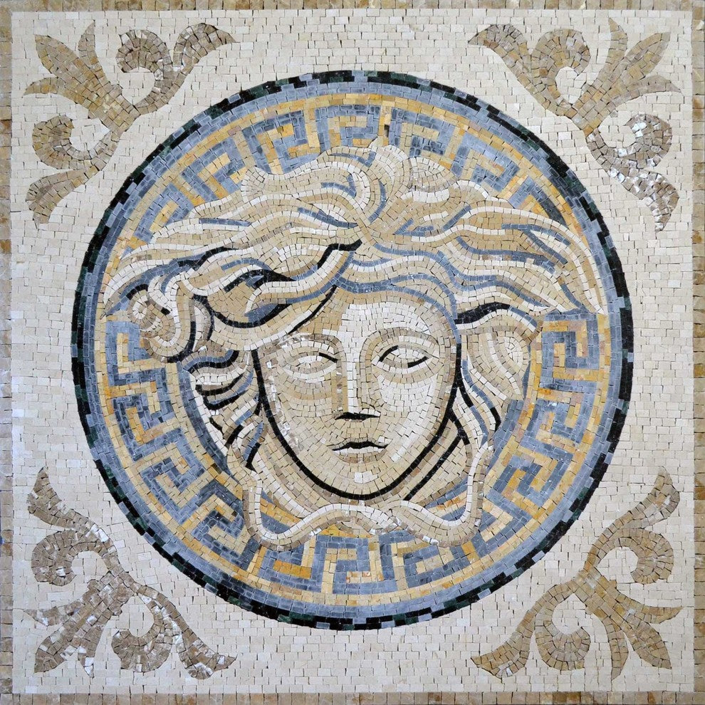 Versace Logo Mosaic Design, 31x31