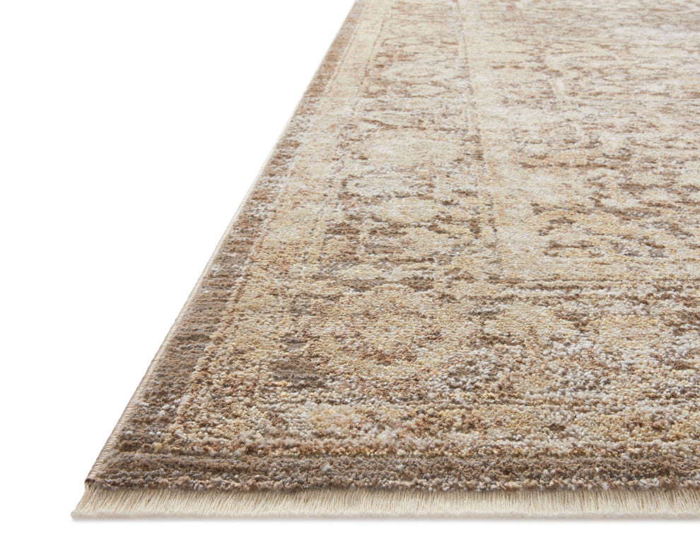 Loloi Sonnet Mocha / Tan 3'-7" x 5'-7" Accent Rug