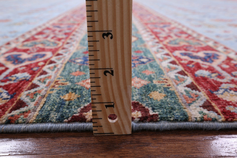 8' 3" X 11' 4" Persian Gabbeh Tribal Hand-Knotted Wool Rug Q7597