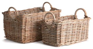 Normandy Halo Rectangular Baskets, Set of 2
