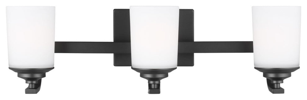 Kemal 3-Light Wall/Bath, Midnight Black