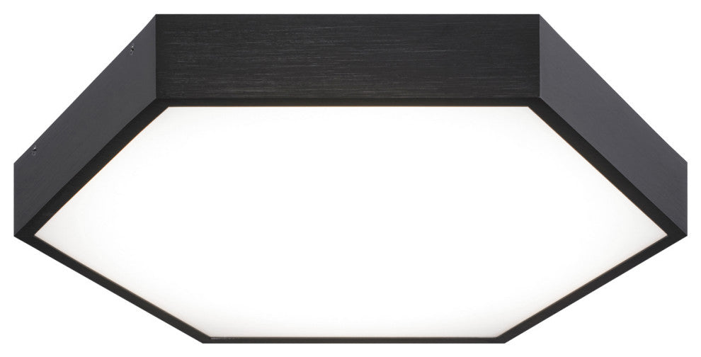 Matteo Lighting M12614OB Flush Mount Light, Oxidized Black Finish
