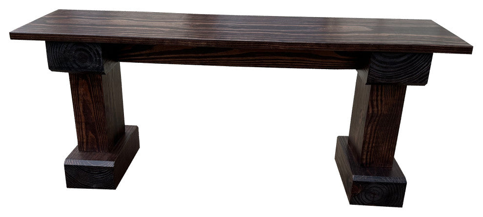 Red Mahogany Wyoming Bench, 72 Inches
