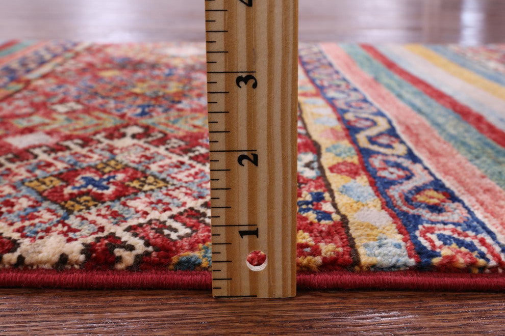 2' 0" X 5' 10" Runner Super Kazak Khorjin Handmade Rug Q11009