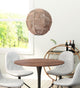 Pendant Ceiling Light Fixture, Steel Metal, Rope, Brown, Kitchen LoungeLobby