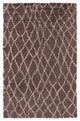 Surya Denali DEN-5005 2'x3' Rug, Eggplant/Light Gray