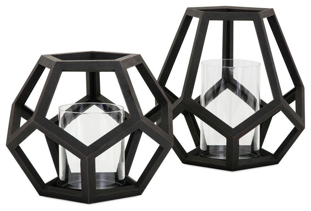 Ubon Large Wood Lantern