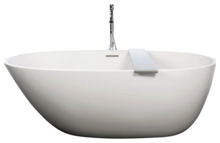 BE Bath 01 66x34x22, Glossy, Matte Black Overflow, L
