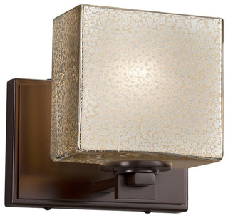 Fusion Era, Wall Sconce, Rectangle, Bronze, Mercury, LED