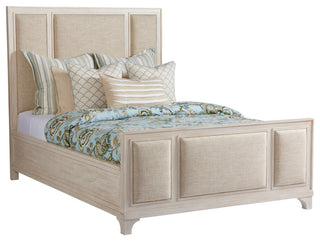 Crystal Cove Upholstered Panel Bed 5/0 Queen