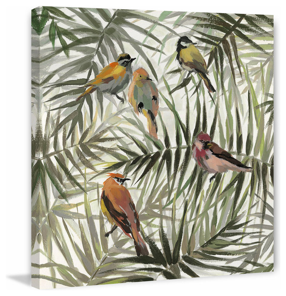 "Beautiful Life Out There" Painting Print on Wrapped Canvas, 48"x48"