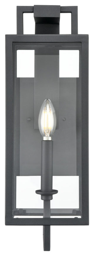 Lamont 1 Light 18" Tall Textured Black Outdoor