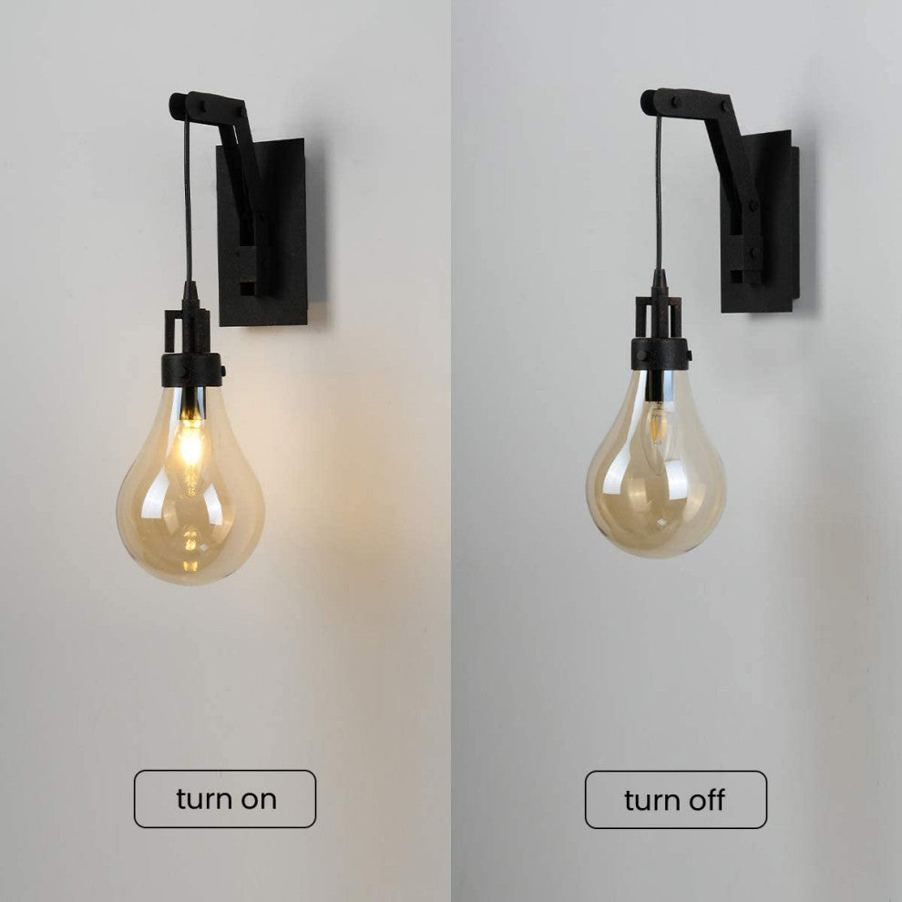 Simplicity Wall Sconce Light Fixture industrial retro wall lighting fixture
