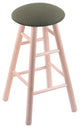 Holland Bar Stool, Maple Round Cushion Bar Stool, Smooth Legs