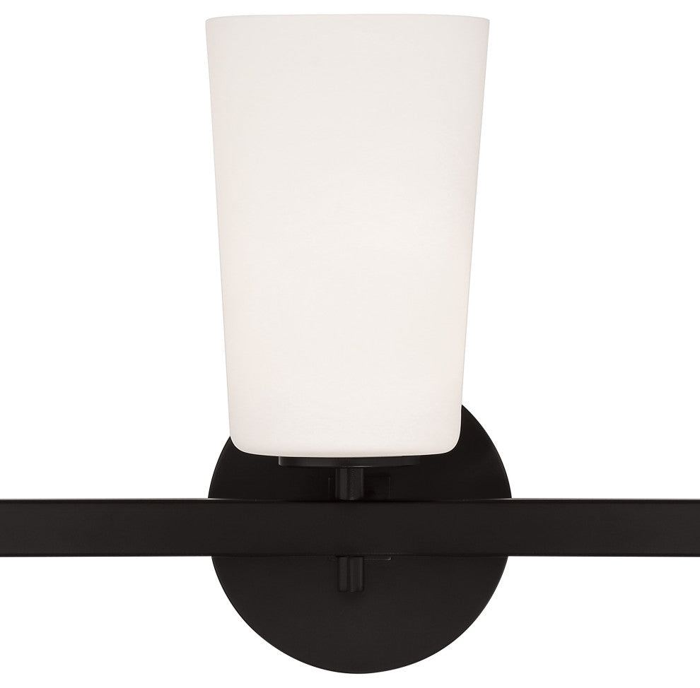 Colton 3 Light Black Wall Mount