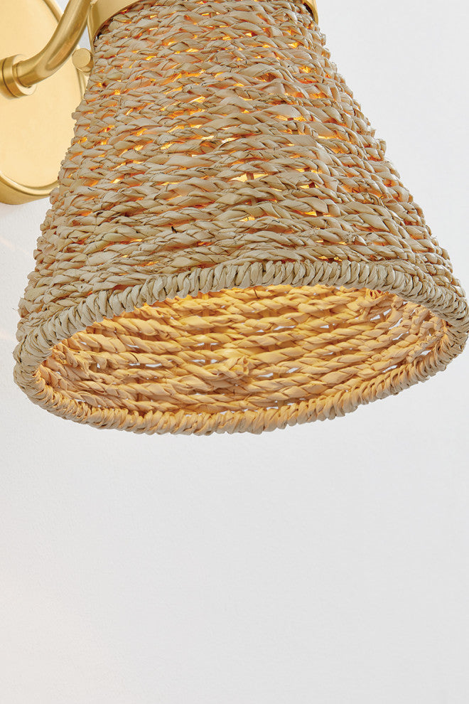 Mitzi Jamie Wall Sconce Aged Brass