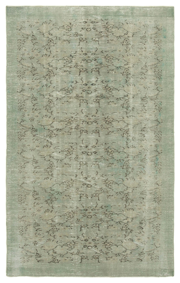 Rug N Carpet - Handwoven Oriental 5' 9" x 9' 1" Antique Overdyed Area Rug
