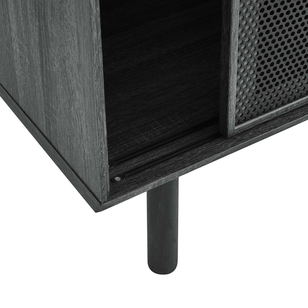 Kurtis 47" Display Cabinet, Charcoal