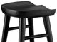Saville Backless Wood Counter Stools - Set of 2