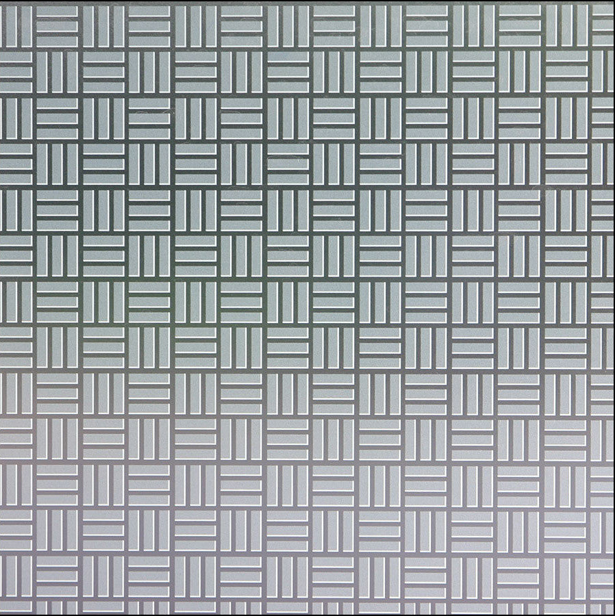 Egyptian Weave Privacy Film, Non-Adhesive, Large 48"x84"