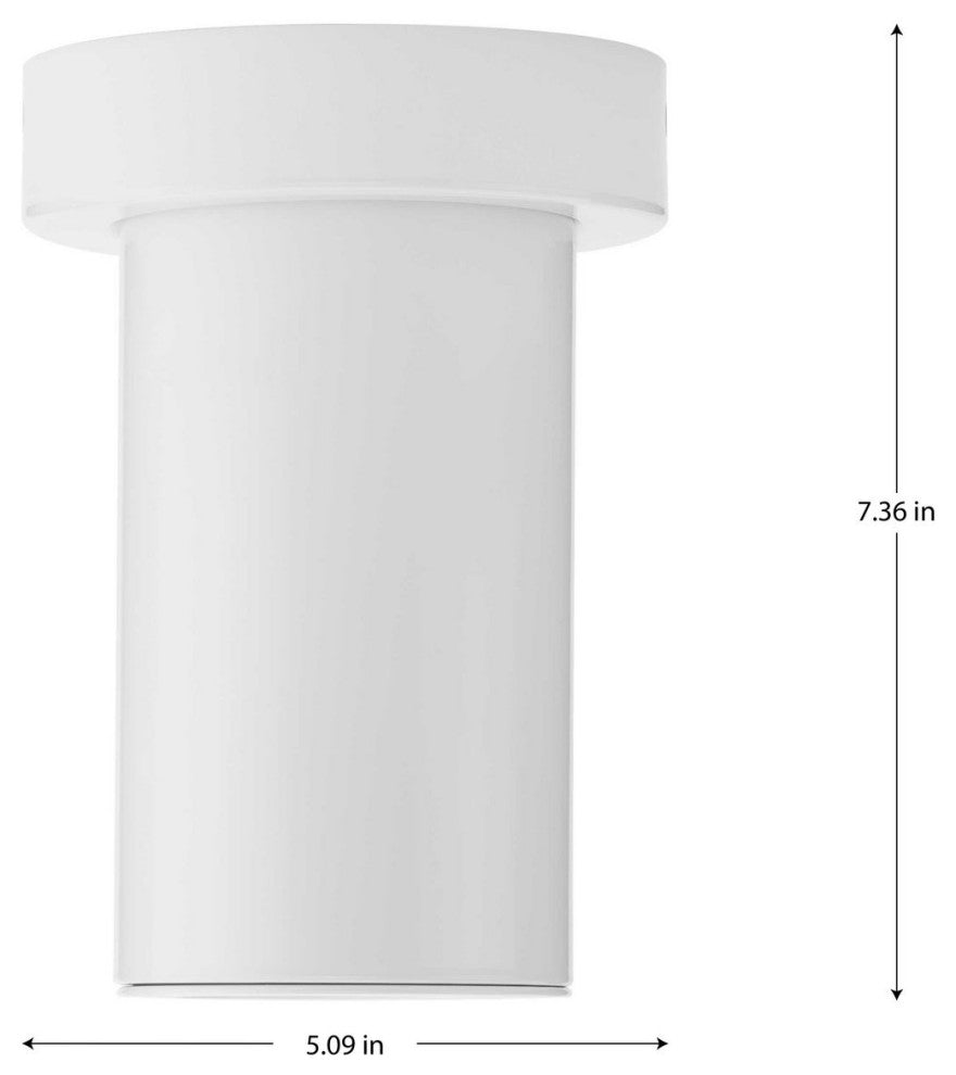 3" White Surface Mount Modern Adjustable LED Cylinder