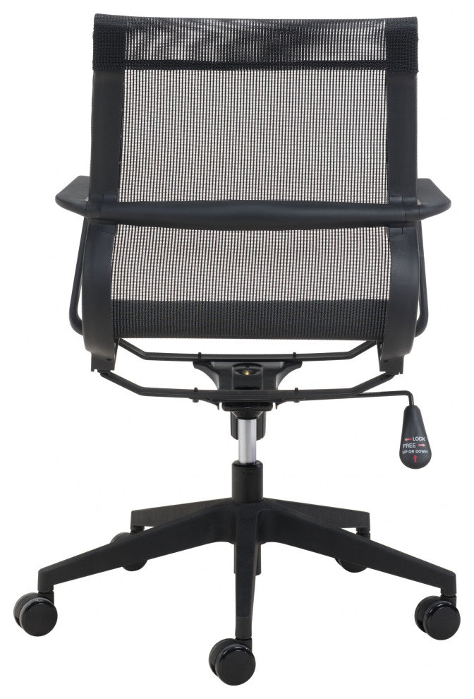 Mod All Black Mesh Office Chair
