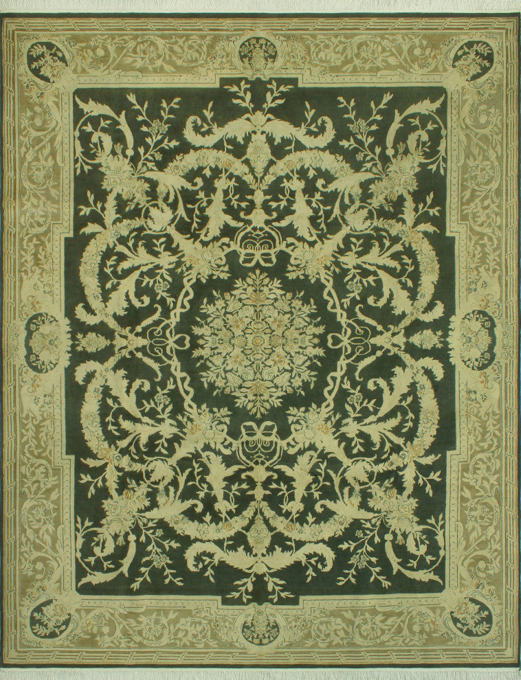 Pak-Persian Dakarai Charcoal/Beige Rug, 8'0x10'2