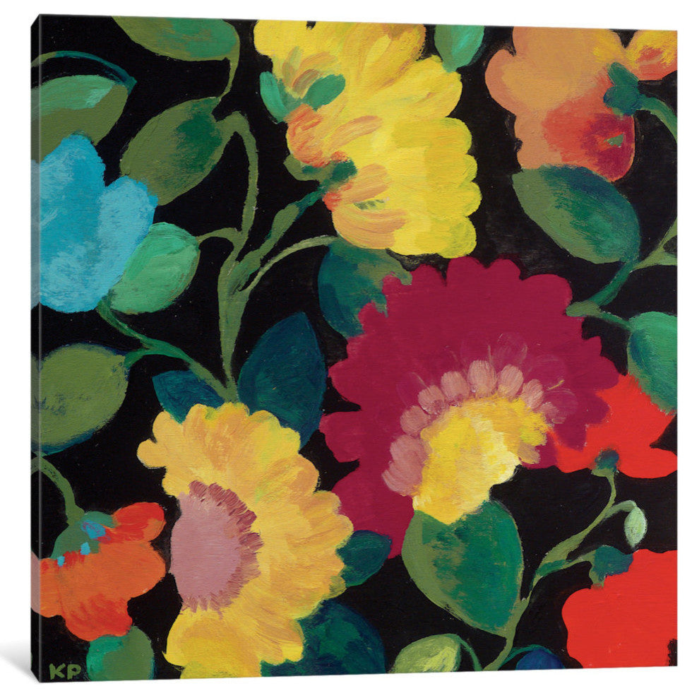 "Nocturne I" Print by Kim Parker, 12"x12"x1.5"