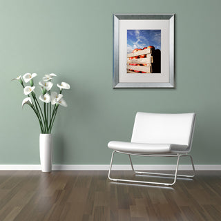 Jason Shaffer 'Orchard' Matted Framed Art, Silver Frame, White Mat, 11x14