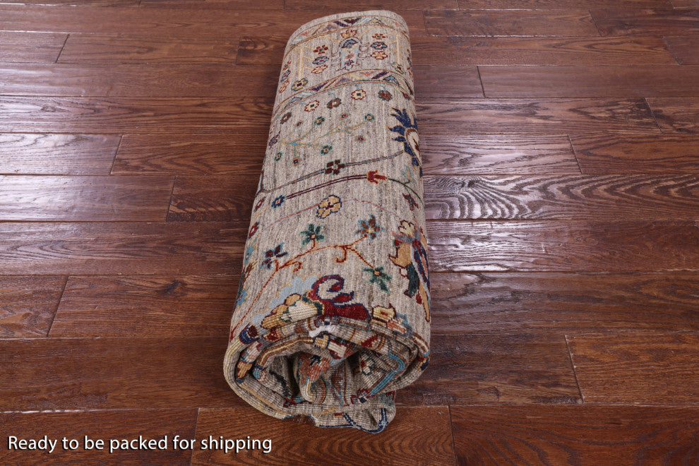 Persian Tabriz Handmade Wool Rug 5' 9" X 7' 11" - Q12780